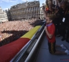 Dries Mertens arrive à genoux sur la Grand Place: "C'est la confirmation"