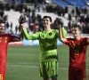 L'entraînement des Diables sans Thibaut Courtois