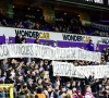 Les fans anderlechtois protestent contre le huis-clos malgré les promesses: "Pas de football sans supporters"