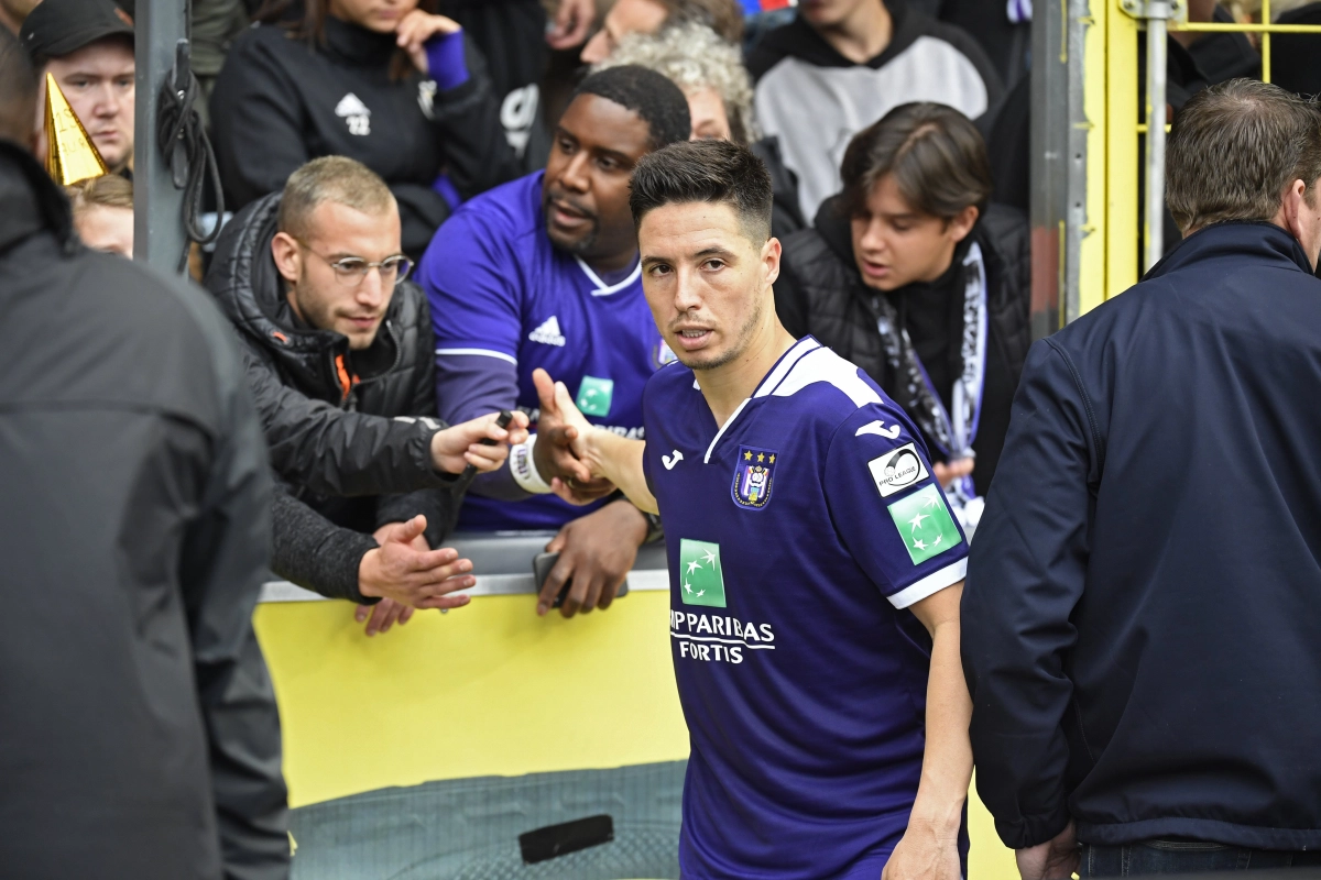 Nasri a joué son dernier match pour Anderlecht !