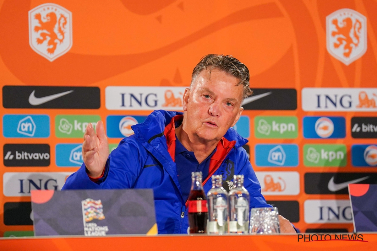 Louis Van Gaal est confiant : "La Belgique ne change pas vraiment de plan de jeu"