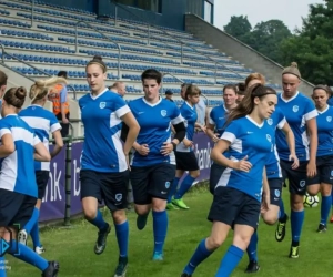 Les filles de Genk s'entrainent au Fan Day