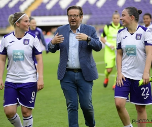 Marc Coucke est fier des Ladies d'Anderlecht, "parmi les 32 meilleures d'Europe"