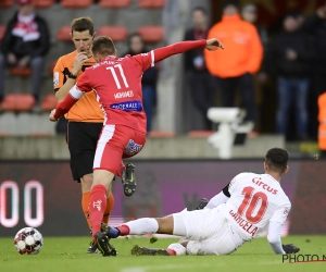 Mehdi Carcela s'excuse pour son tacle à Mouscron