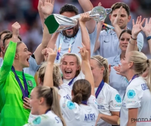 🎥 "It's coming home" : les belles images de célébrations des Anglaises après le coup de sifflet final