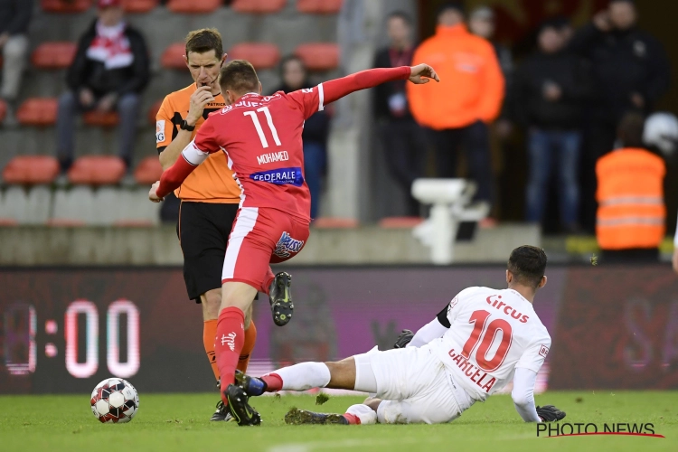 Mehdi Carcela s'excuse pour son tacle à Mouscron