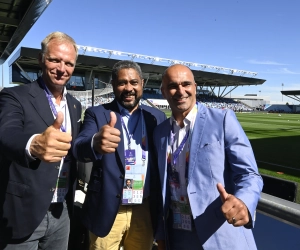 📷 Roberto Martinez présent pour le premier match des Red Flames à l'Euro